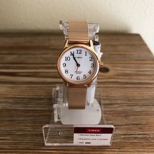 Timex Easy Reader Watch Rose Gold